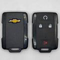 CARCASA CHEVROLET LLAVERO 4 BOT NEGRA