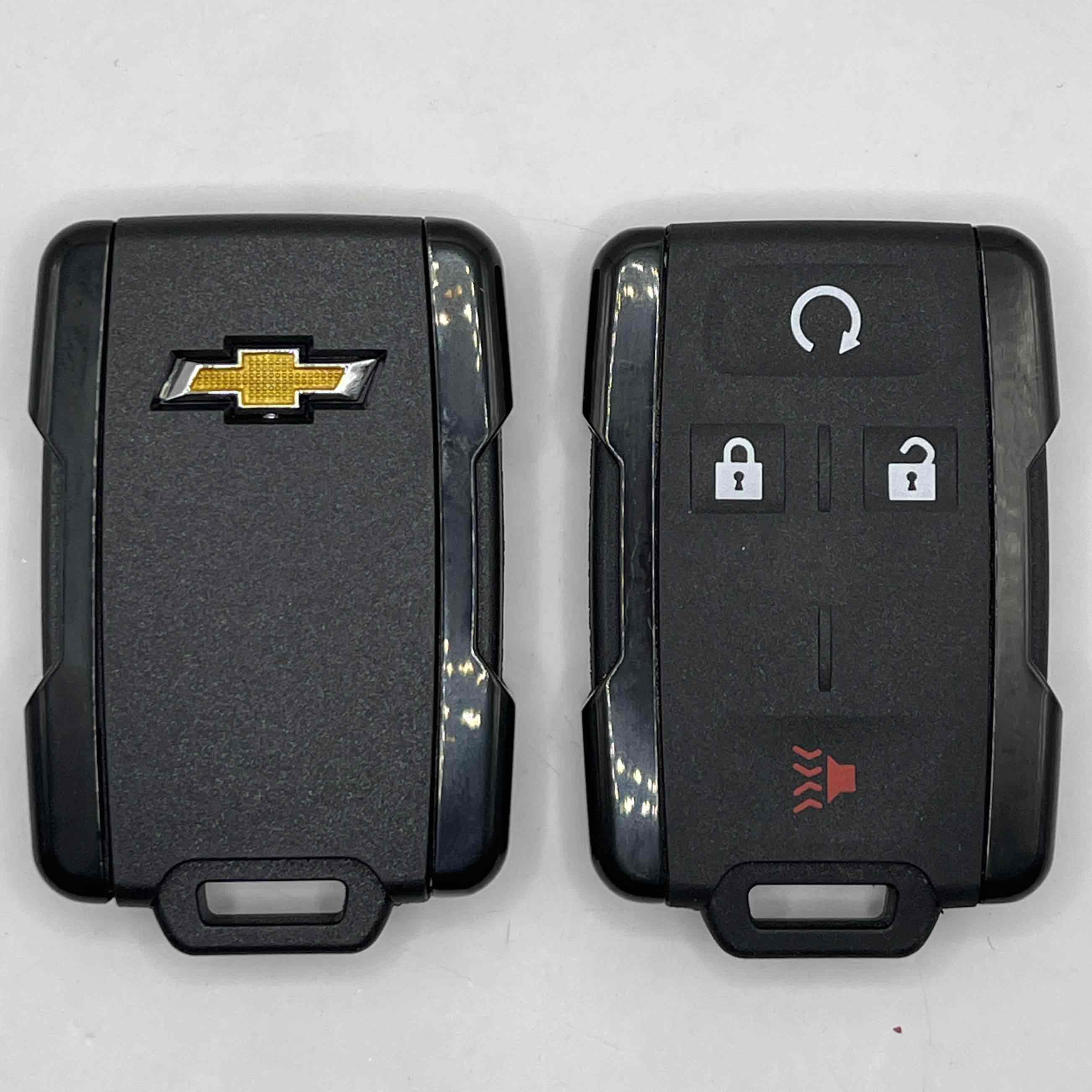 CARCASA CHEVROLET LLAVERO 4 BOT NEGRA